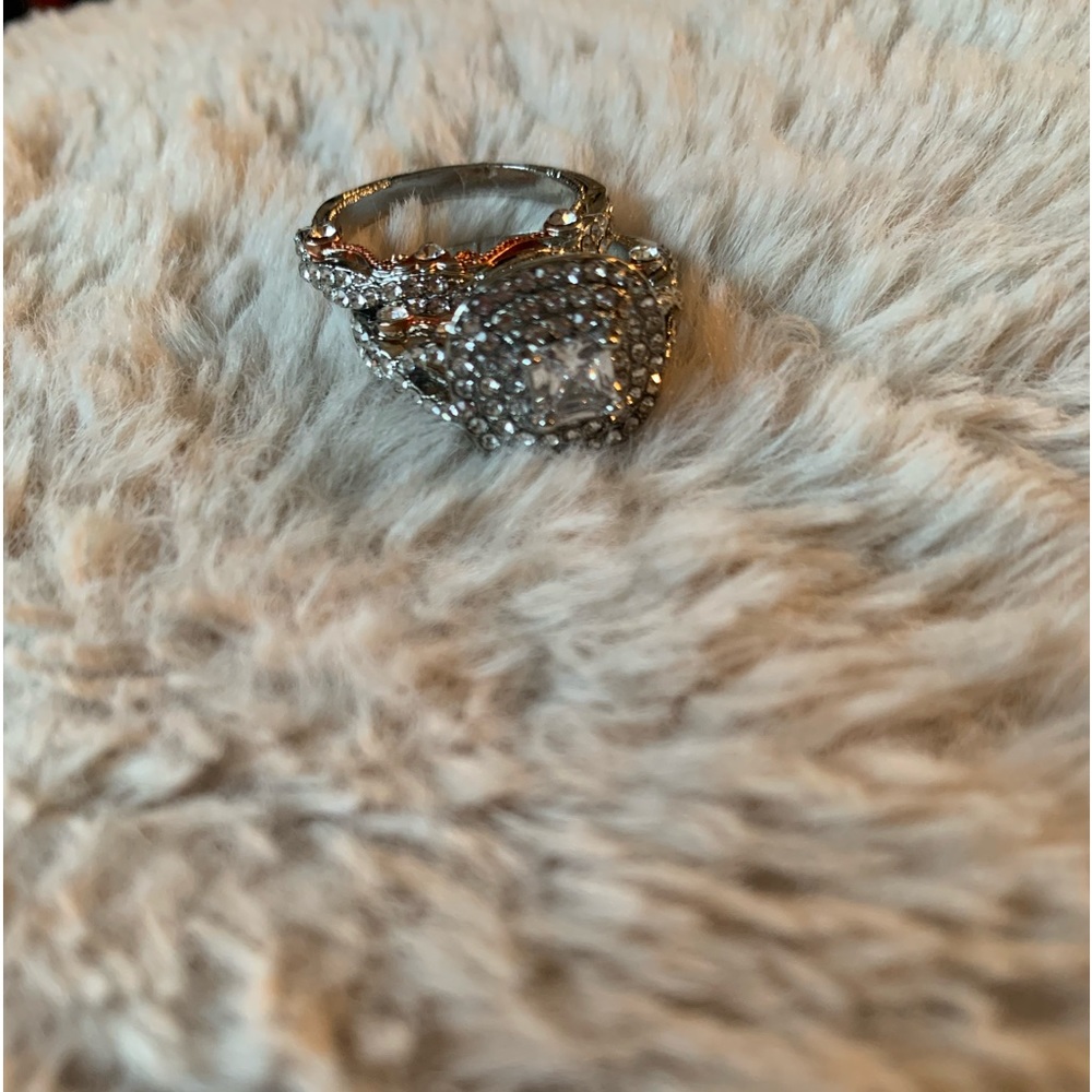 Wedding Ring Set/engagement Set - Picture 3 of 6